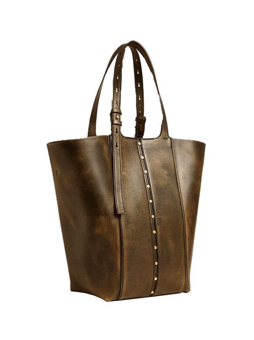 Golden Goose - vintage shopping bag metal details Golden Goose | GWA00632A00086790100 BLACK